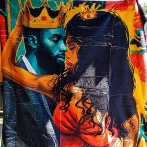 King And Queen Blanket. 60x80